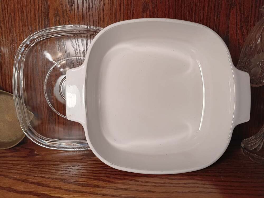 Spice of Life CorningWare 2 Qt A‑2‑B & 1.5 Qt Handled Saucepan w/ Pyrex Lids Lot - Picture 4 of 9